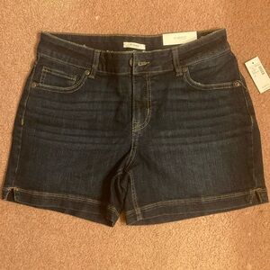 NWT Maurices Blue Jean Shorts Classic Style